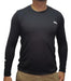 Sportcom Men's Thermal Micropolar Black Long Sleeve T-Shirt 3