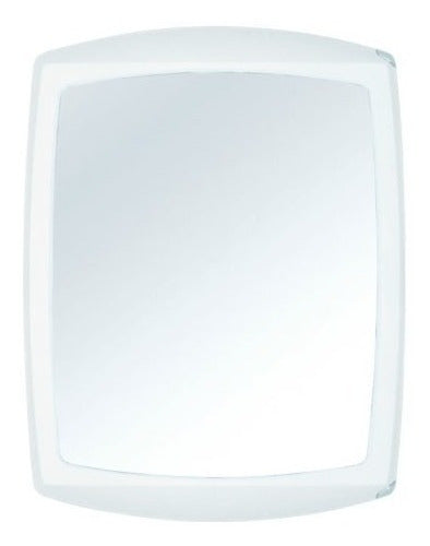 Metasul Bathroom Plastic Medicine Cabinet with Mirror Eli 0