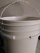 Plasticor 20 Liters White Plastic Buckets with Lids 1