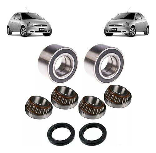 Cilbrake Front and Rear Bearing Kit for Ford Ka 1997 - 2007 0