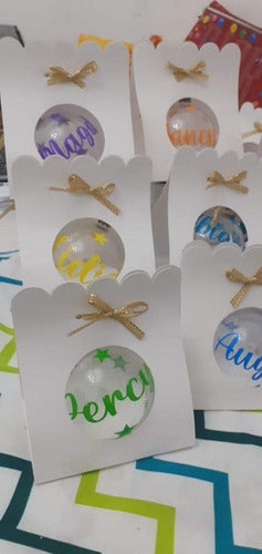 Personalized Christmas Baubles Set 1