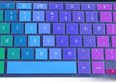 Casebuy Cubierta Colorida Ultradelgada La Piel Del Teclado 0