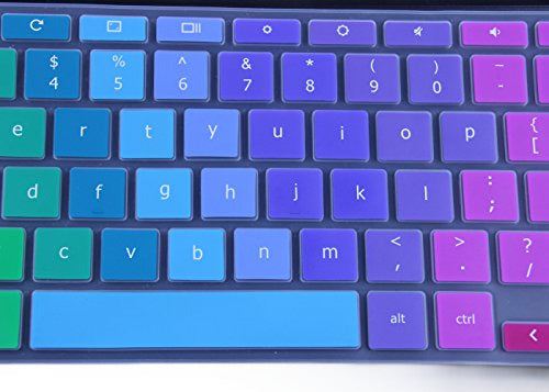 Casebuy Cubierta Colorida Ultradelgada La Piel Del Teclado 0