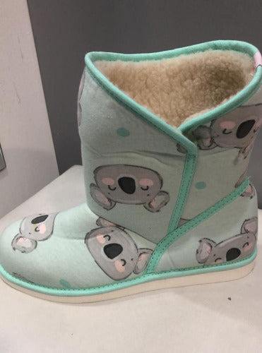 Promesse Koala Slipper Boots with Synthetic Sherpa 15216 5