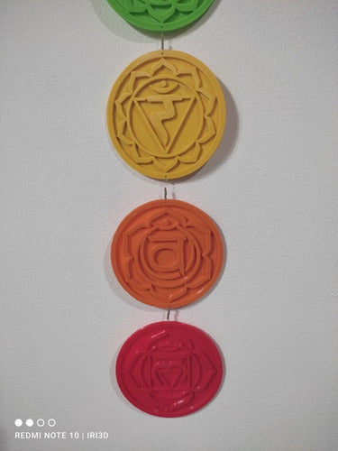 Iri 3D Colgante Decoración Chakras 3D 3