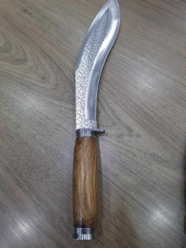 Facão Kukri Machete Sobrevivência Faca Curva Selva Bushcraft 5