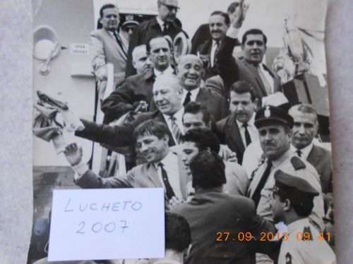 Boxeo Accavallo Campeon Mundial 1966 Regreso Al Pais 0