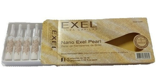 Professional Hair Ampoule Exel Nano Pearl 10 Ml 1