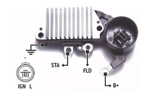 Nippondenso Voltage Regulator RNN 000430 0