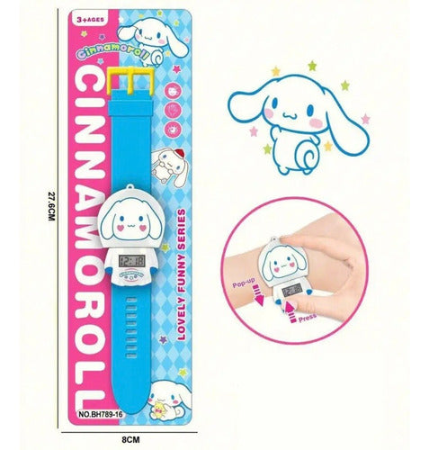 Reloj  Infantil Cinnamoroll Para Niñas Formato Hora Digital 0