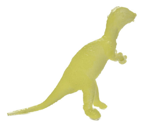 Fluorescent Dinosaurs Glow in the Dark Set of 2 Dinos 66