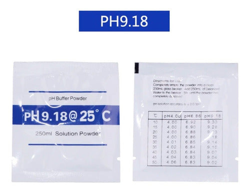 Sobre De Calibracion Buffer Ph 9.18 Sobre Cerrado 250ml 2