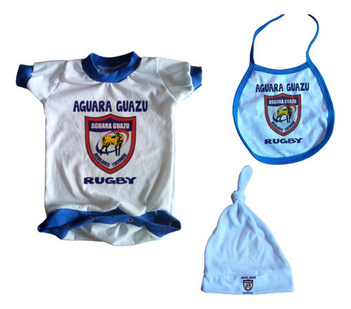 Aguara Guazu Set Bebe Body + Extras Rugby 0