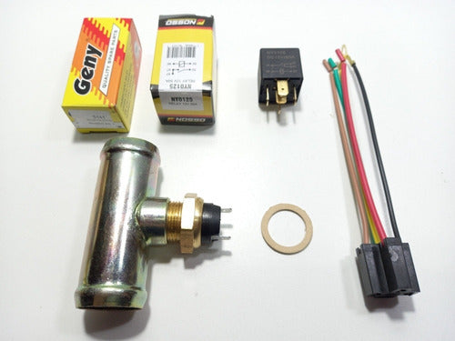Kit Medium Size Electro-T Pipe Reform 88° 79° Relay Socket 1