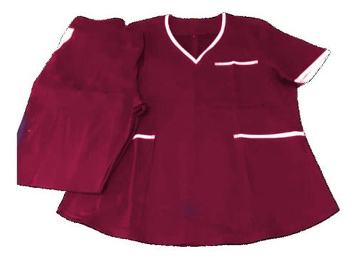 Women's Medical Jacket, Lightweight Batiste Fabric, Nurse Aesthetics Sanitary Uniform 23