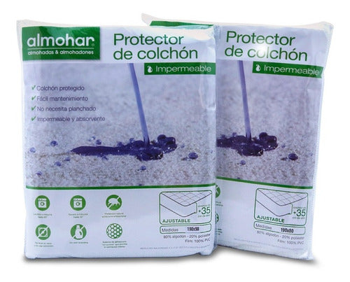 Almohar Waterproof Mattress Protector 200 X 200 0