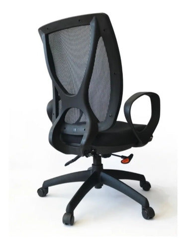 Portantino Executive Office Chair Alma Black Ergonomic Tap.mesh 5