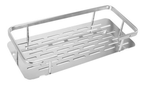 Simple Bathroom Organizer Shelf Daccord Aluminum 0