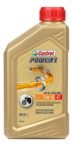 Castrol Kit Service Bajaj Rouser NS 200 As Filtro + Power 1 Sia++ 1