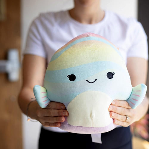 Squishmallows 8  Canda The Rainbow Fish - Official Kellytoy 4