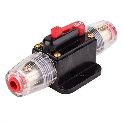 12V-36V 100A Car Stereo Audio Inline Circuit Breaker 1