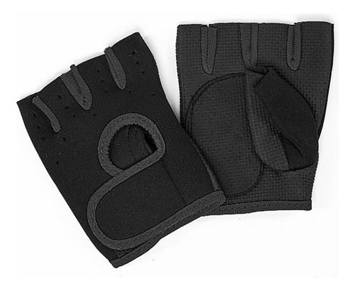 Loska Fitness Gym Gloves for Strength Training and Spinning - Leather 2