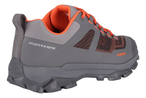 Montagne Men's Outdoor KITA Sneaker - Gray and Red 3