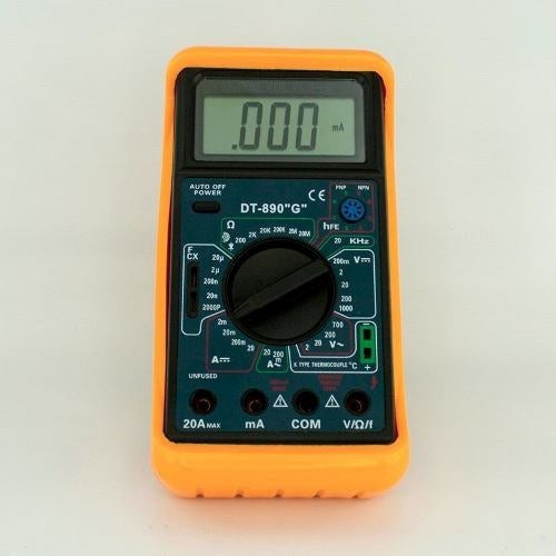 Multimetro Tester 890g Amp Digital Temp Capacimetro Freq Hfe 2