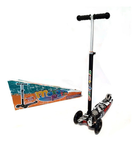 Faydi California Graffitti 4 Wheels with LED Light 1