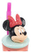 Stor 3D Minnie High Glass with Straw 18 cm 360ml Pink 3