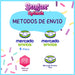 Sugar Splash 100 Letras Pastillas Colores Vivos - Armado De Bijuo #55 7