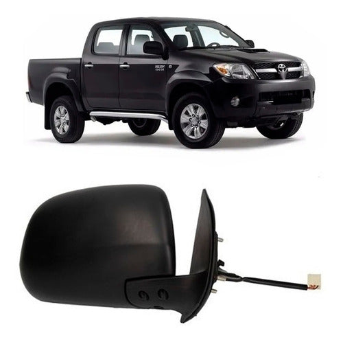 IMP Toyota Hilux 2005 2006 2007 2008 2011 Black Electric Right Side Mirror 0