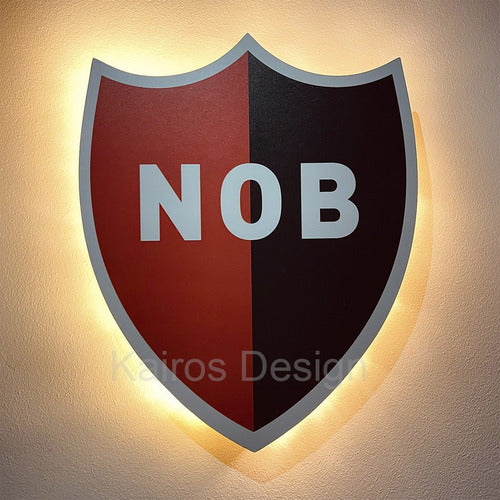 Newells LED Shield Decorative Wall Art + Gift Batteries 2