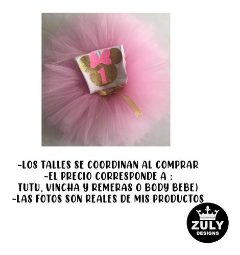 Zulydesigns Tutu Para Primer Añitos Princesa Body Tutu Y Vincha 2