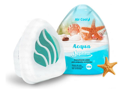 Saphirus Solid Air Freshener for Small Spaces - Cool 4