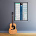 The Really Useful Guitar Poster - Guitar Chords Poster - Ill 3