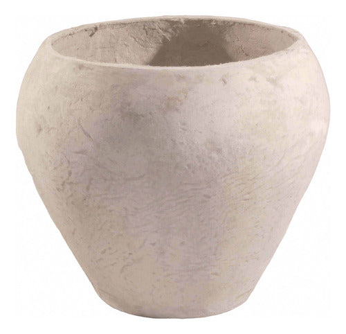 FIBROUY Bombé Fibrocement Planter with Unique Design 0