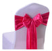 160 Satin Chair Bows Ribbon for Chair Covers 6