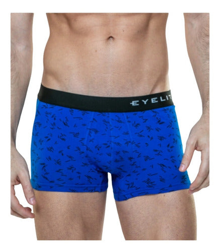 Eyelit Pack X3 Cotton Lycra Printed Boxer 0