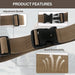 Fishing Waist Belt with Fishing Rod Support 4