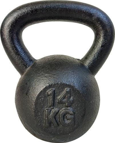 Imported Cast Iron Russian Kettlebell 14 Kg 0