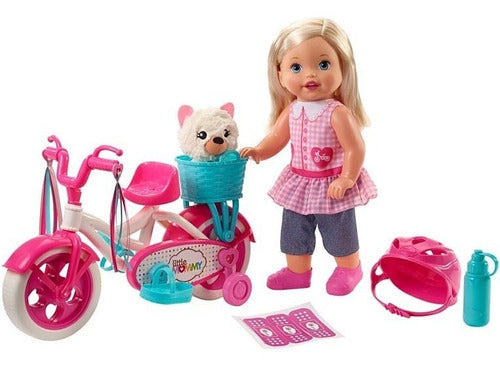 Little Mommy Learn to Ride Bicycle Doll 1