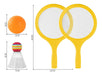 Conjunto De Tênis De Badminton Infantil Conjunto De Amarelo 1