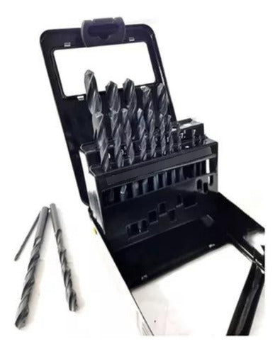 Lusqtoff HSS 19-Piece High-Speed Steel Drill Bit Set 0