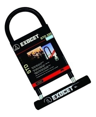 Exocet STD 320 U Lock for Motorcycle and Bike Security 0