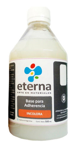 Eterna Base Para Adherencia Incolora Eterna X 500 Ml 0