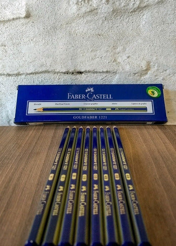 Faber-Castell Goldfaber F Black Pencil x12 Units 1