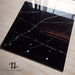 ZZ Porcelantos Polished Black Marquina Porcelain Tile 60x60 Rectified 1st Quality 1