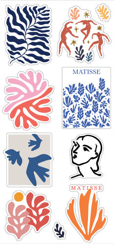 Genérica | H. Matisse | Stickers X3 Planchas | Vinilo Resist 1