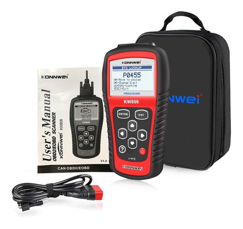 Konnwei KW808 Automotive Scanner 0